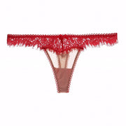 Kelly Mesh & Lace Thong